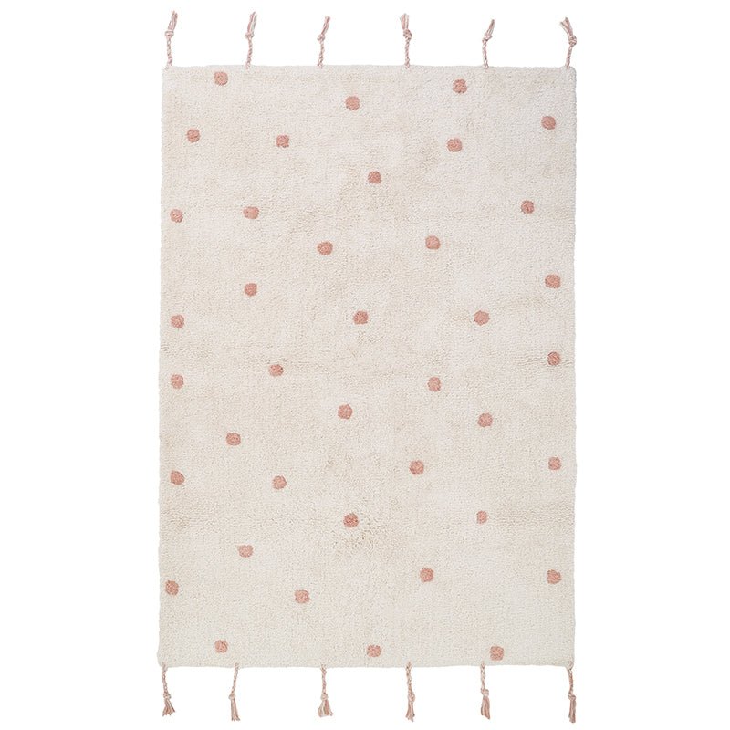 Alfombra Algodón Lavable Nümi rose - Nanetes